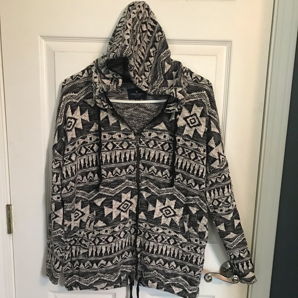 American eagle zip up hoody/sweater
